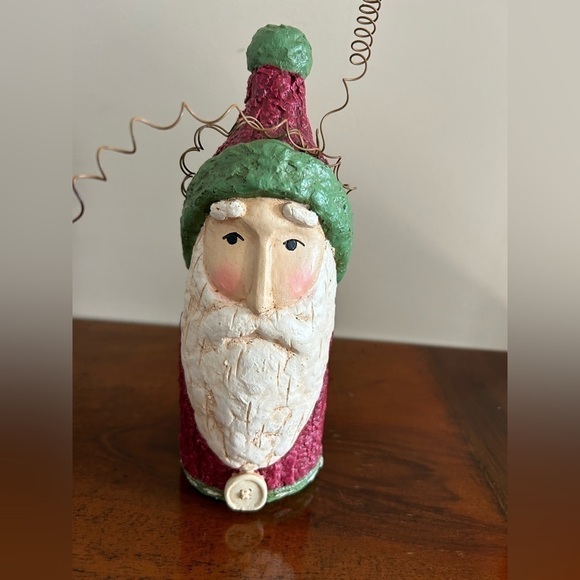 Midwest of Cannon Falls Christmas Santas Vtg CottageApproximately 8” & 8.5” Tall - Picture 2 of 6